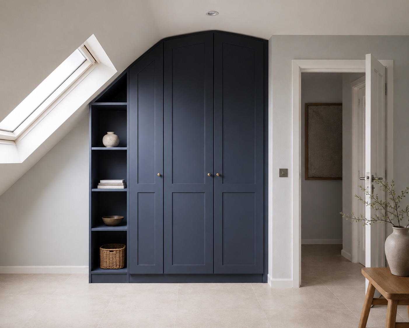 Custom fitted wardrobe