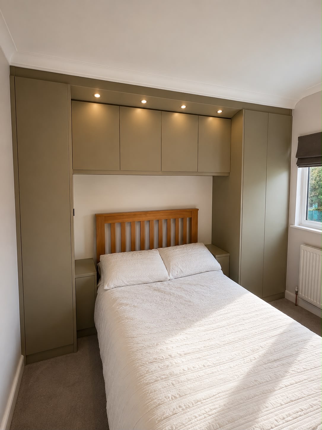 Custom fitted wardrobe