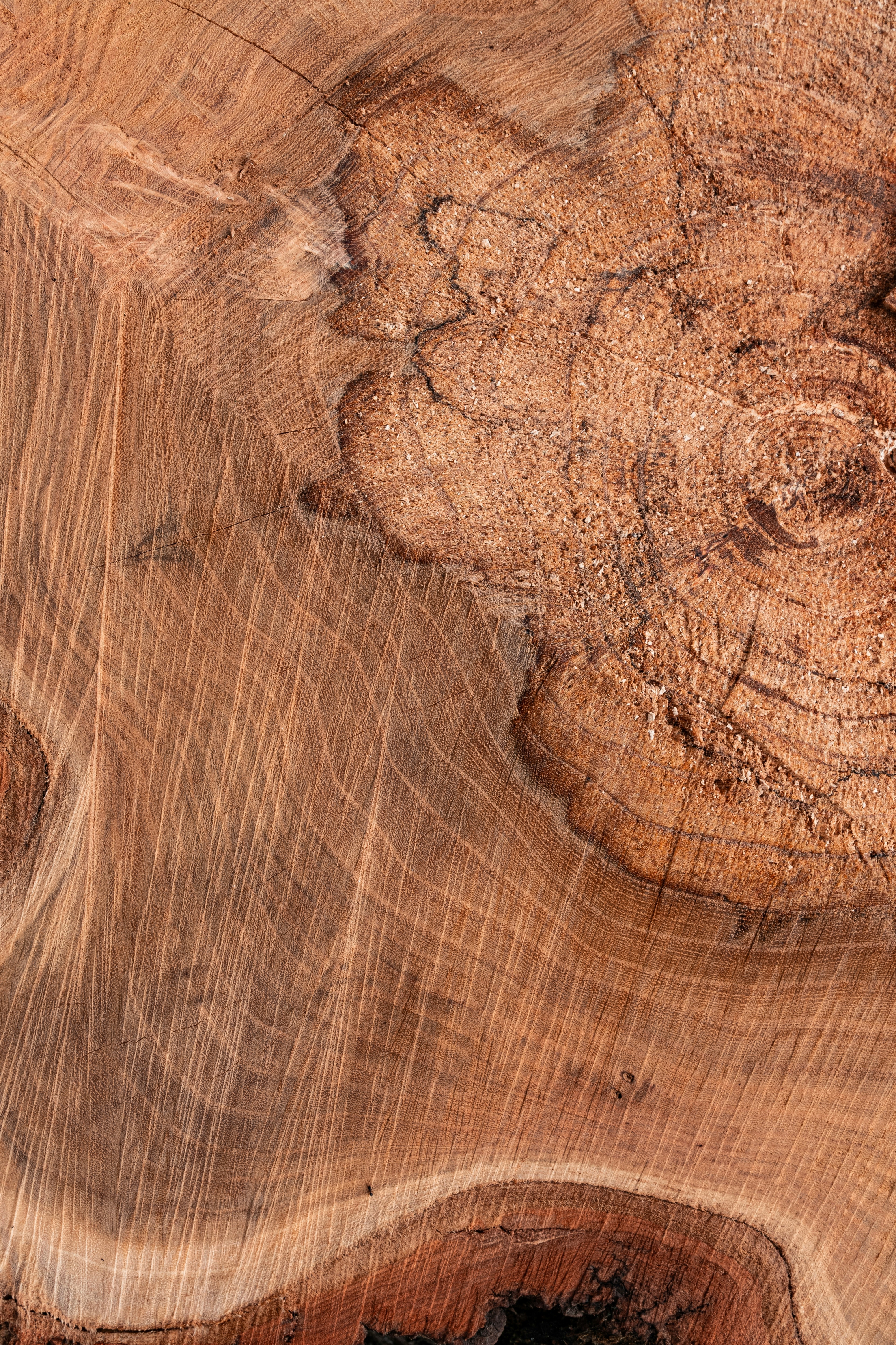 Solid oak dining table in a Mallorcan villa