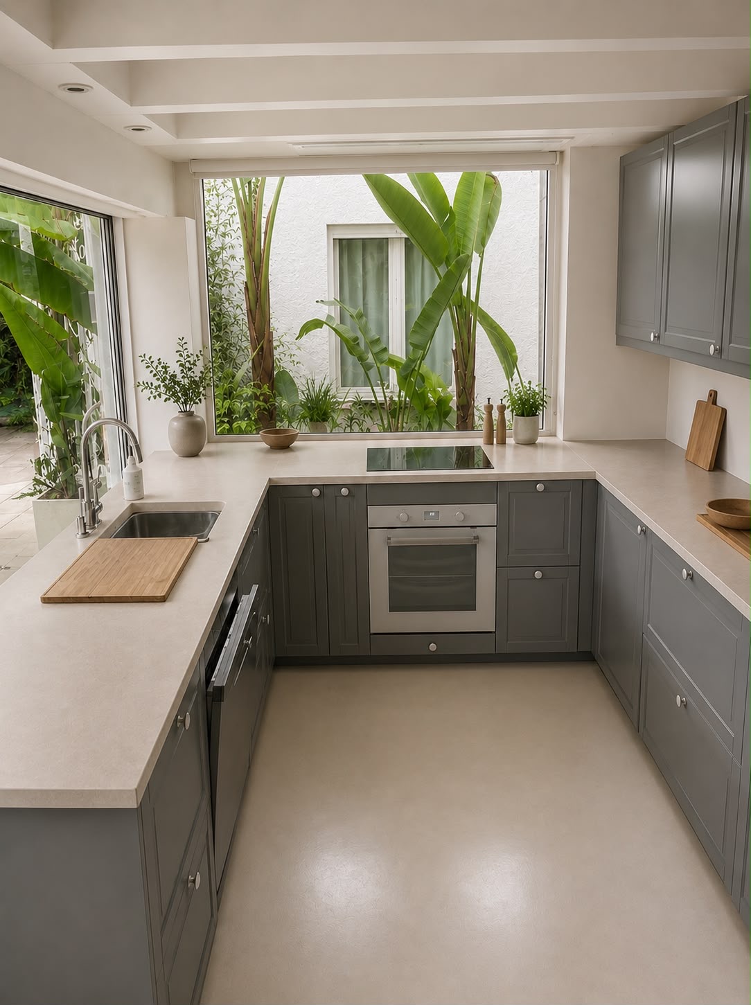 Kitchen cabinets