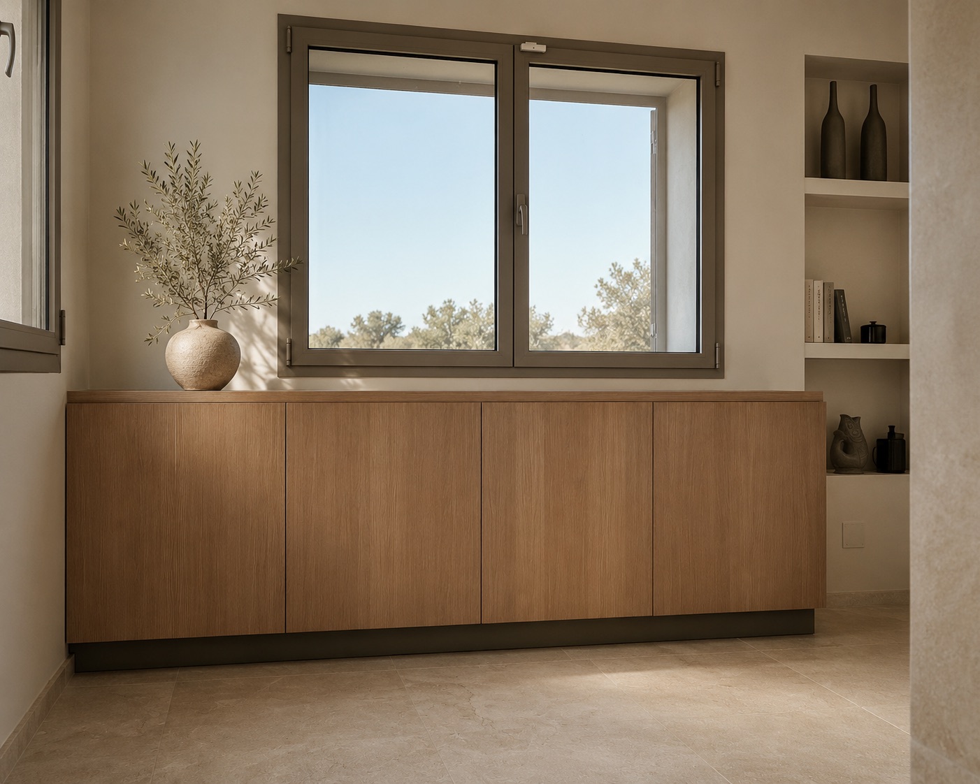 Kitchen cabinets