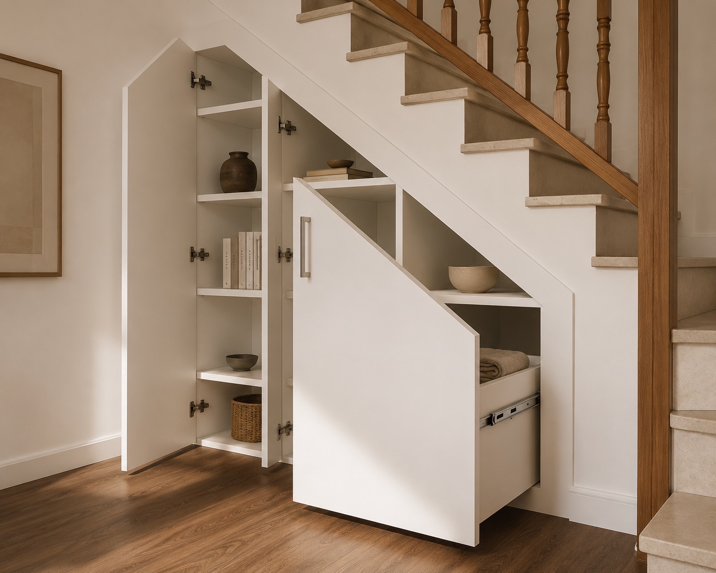 Under-stair storage